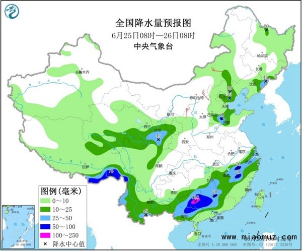 端午假期南方强降雨在线 华北东北多雷雨